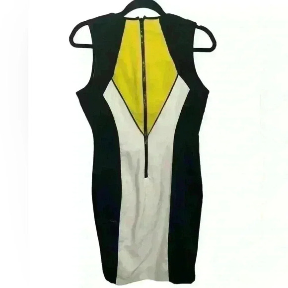 G.i.l.i Got It Love It Dress Size 10P Sleeveless Sheath Lined colorblock - Picture 4 of 7